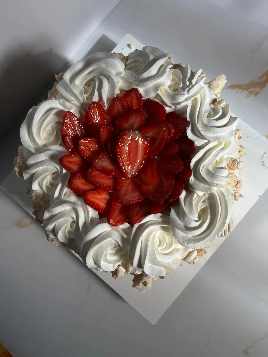 Chajá de frutilla 3